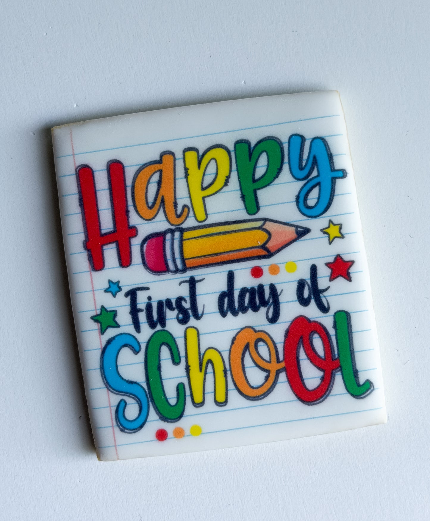 Back to School - First Day Clipboard Cookie Gift
