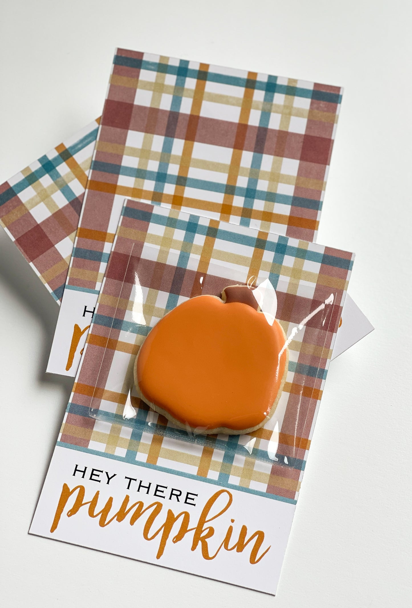 Thanksgiving - Pumpkin Cookie Cards