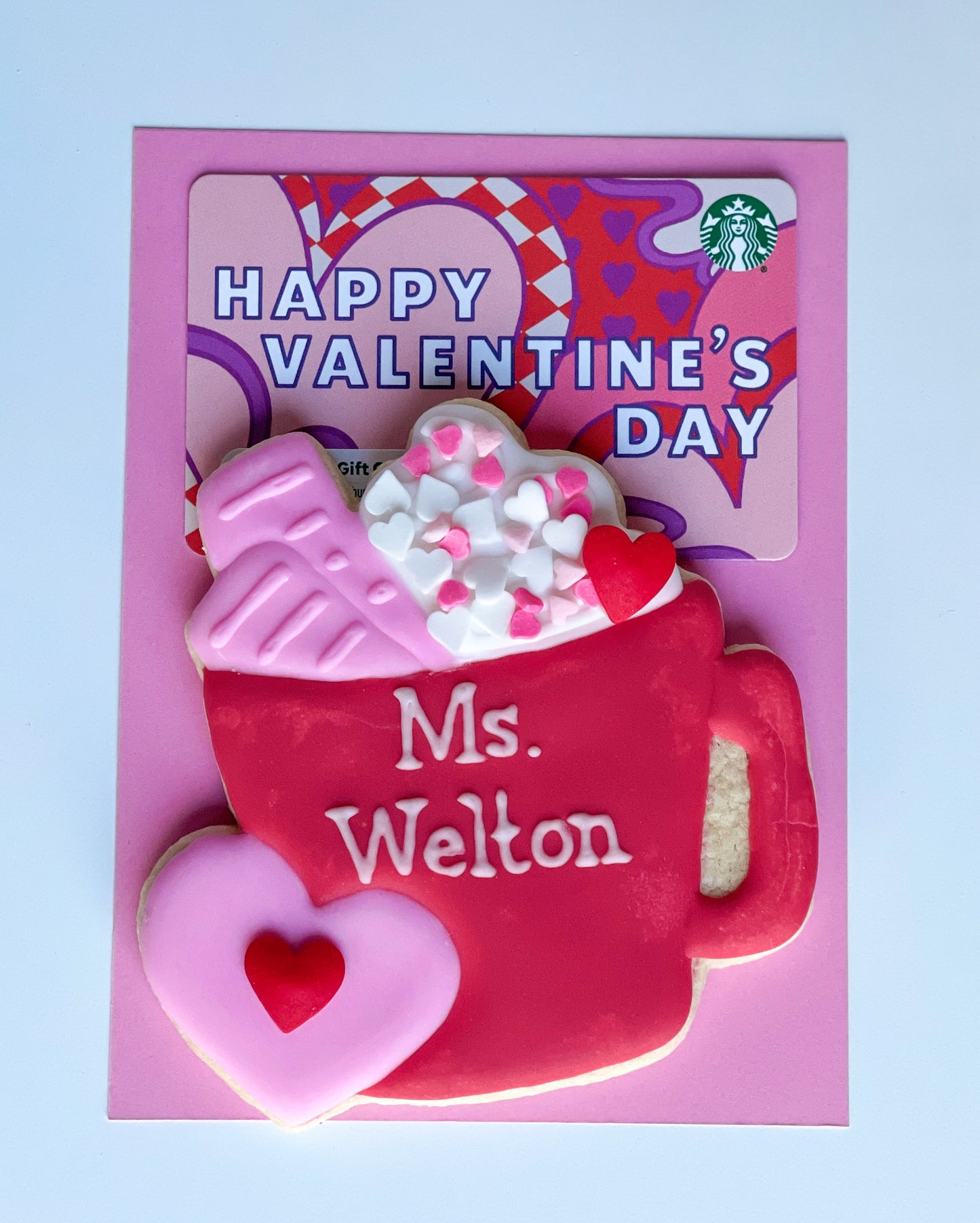 Valentine's Day - Gift Card & Cookie Set