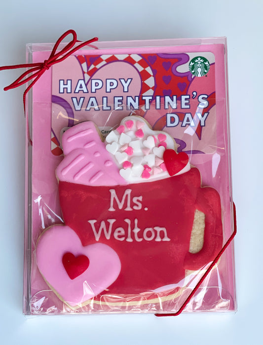 Valentine's Day - Gift Card & Cookie Set