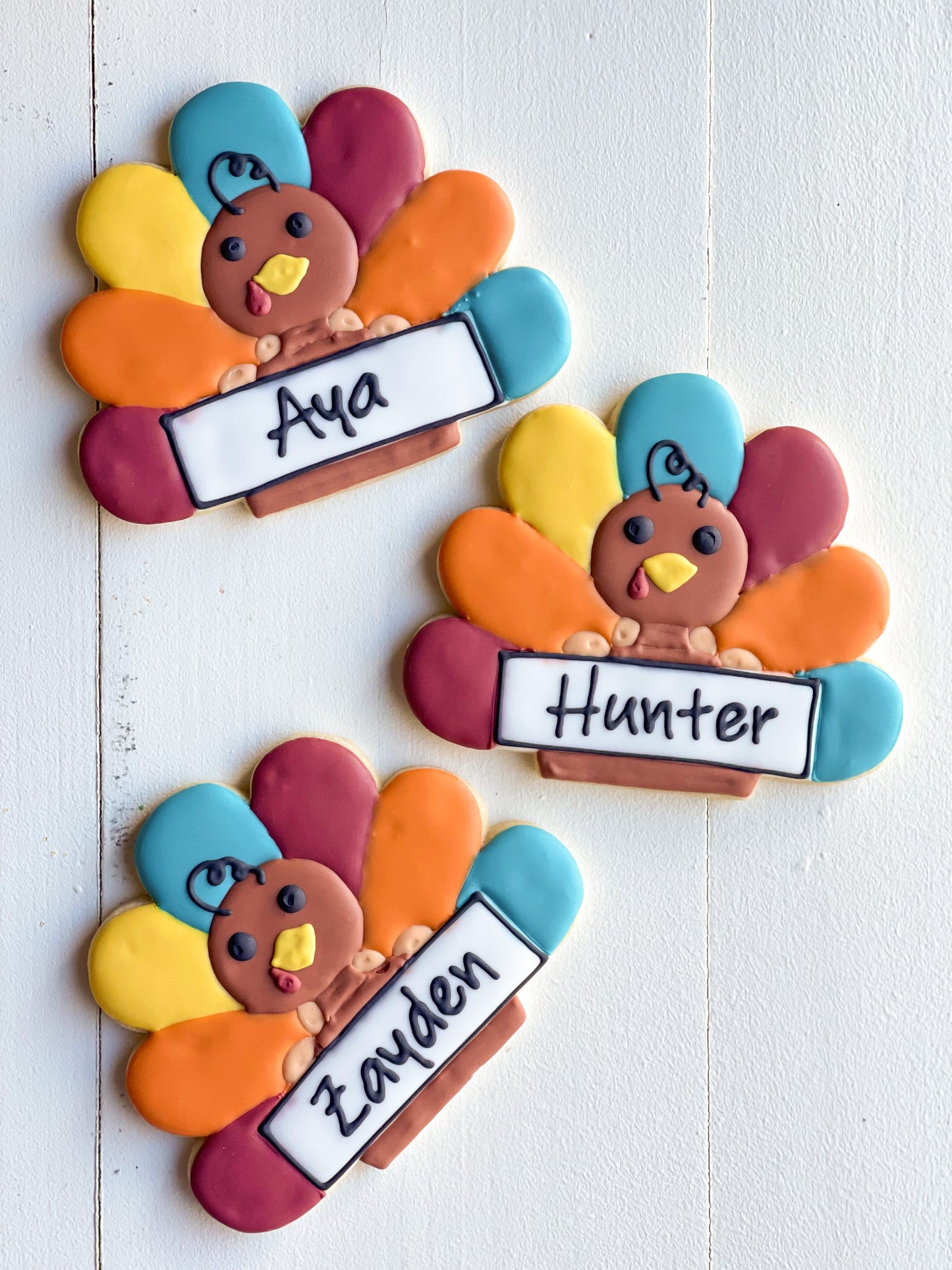 Thanksgiving - Personalized Turkeys