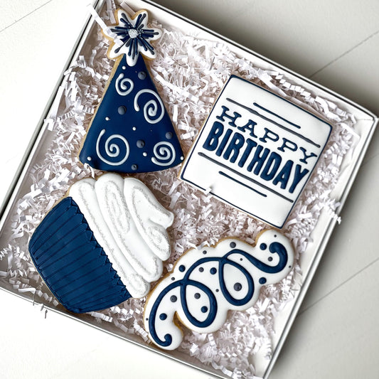 Custom Cookies - 4pc Gift Set