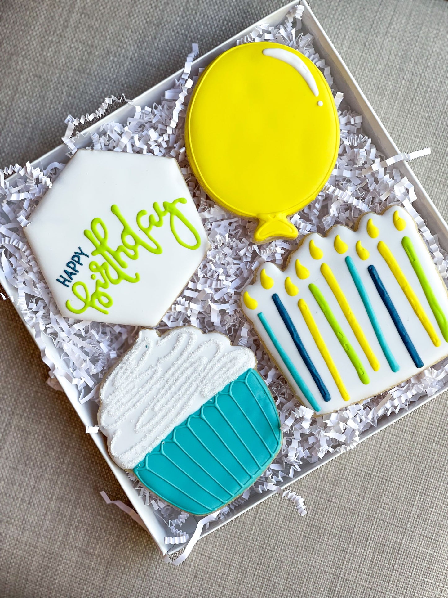 Custom Cookies - 4pc Gift Set