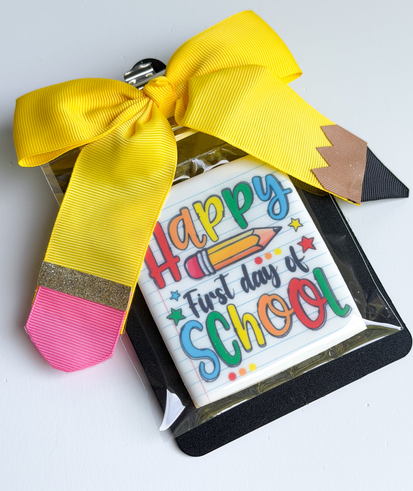 Back to School - First Day Clipboard Cookie Gift