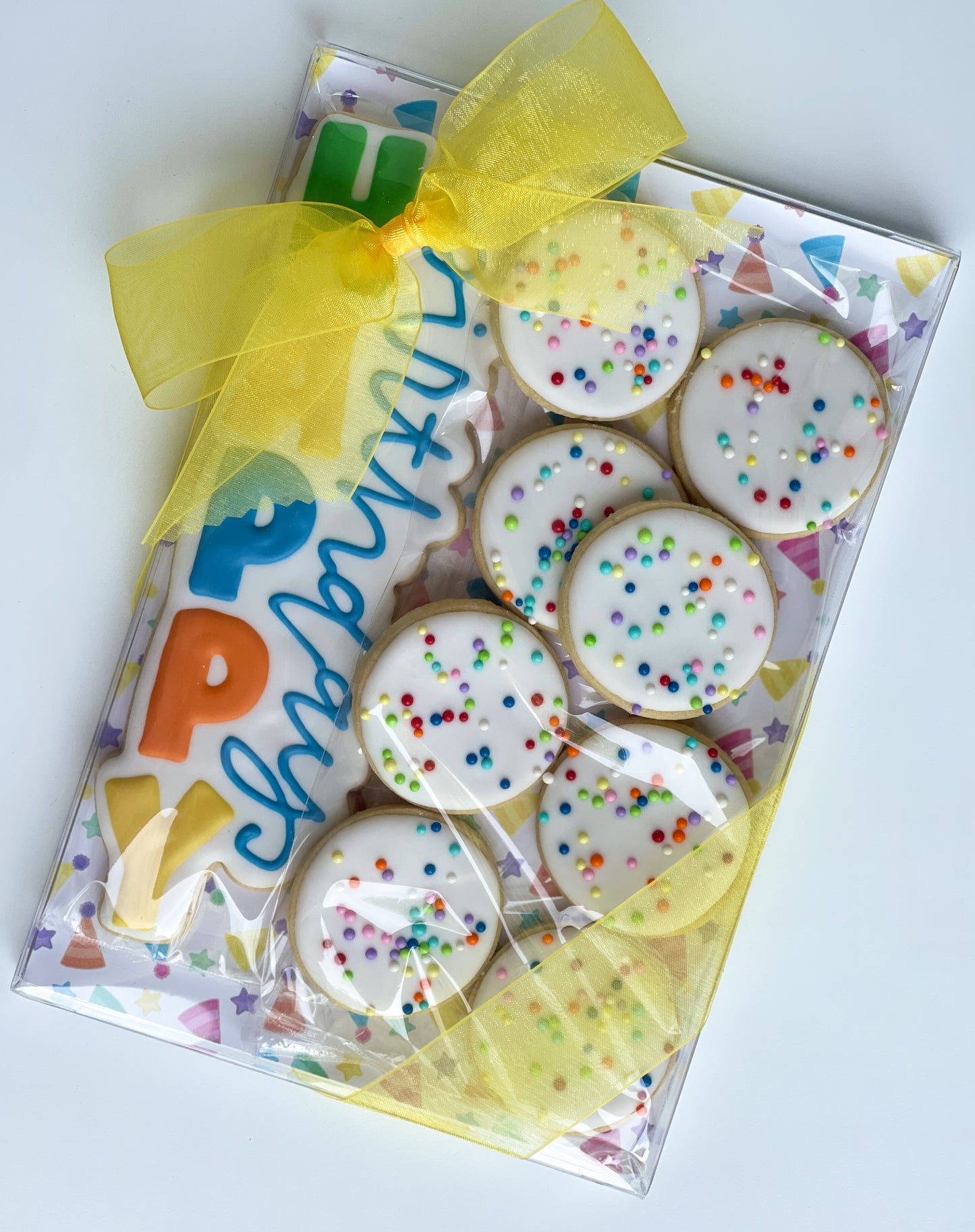 Custom Cookies - Birthday Gift Box