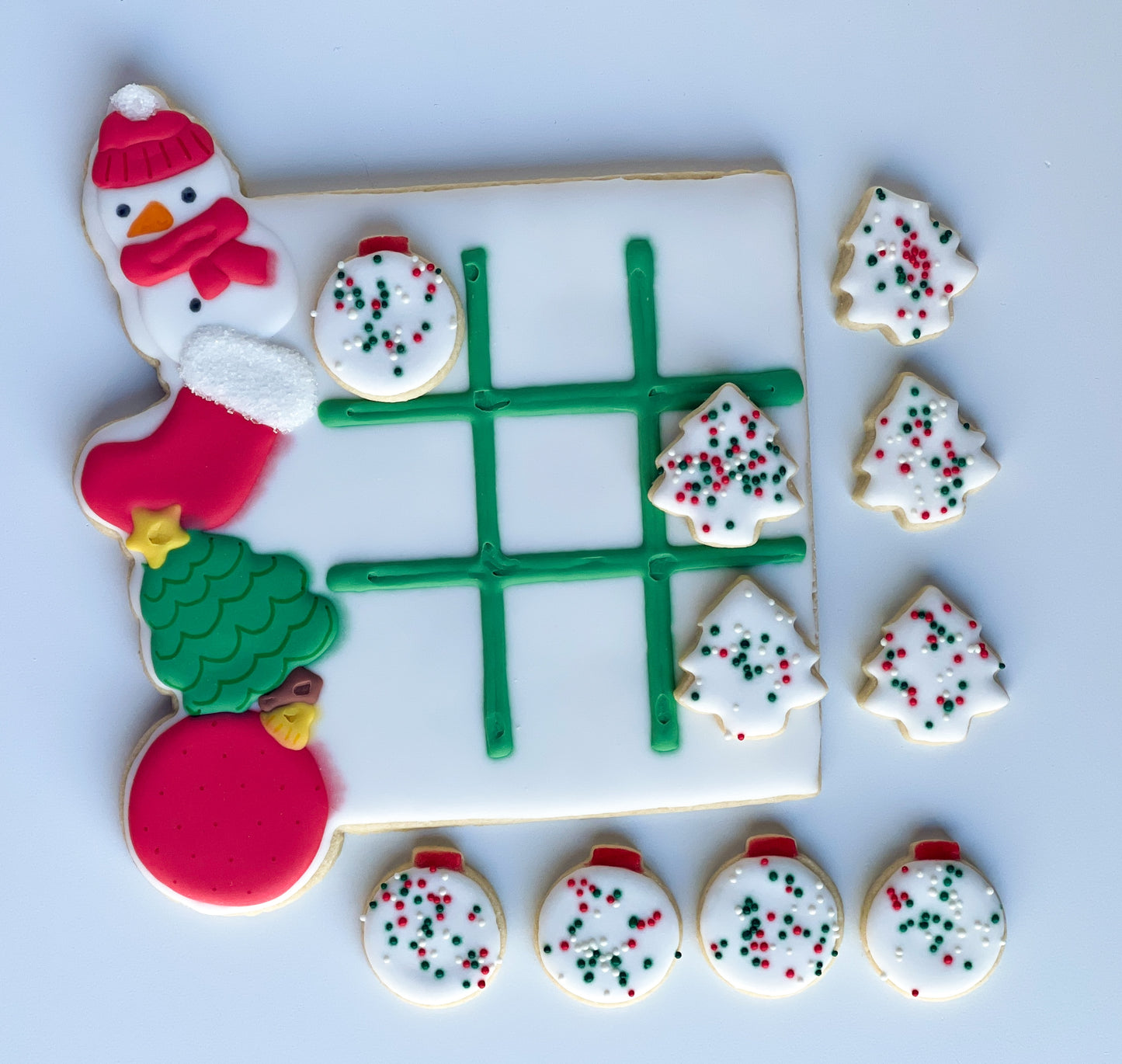 Christmas/Holiday - Snowman Tic Tac Toe