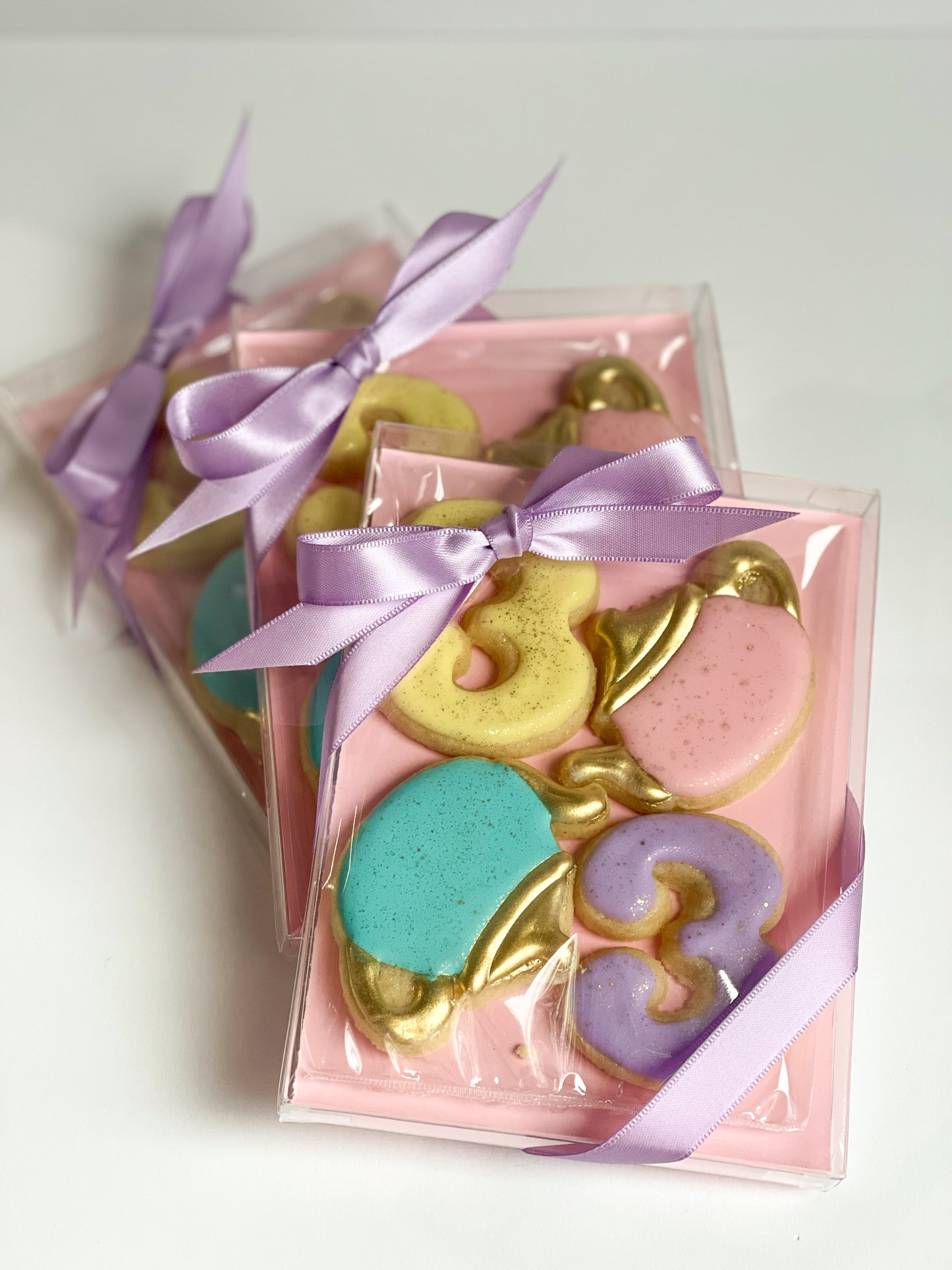 Custom Cookies - 4 pc Mini Box