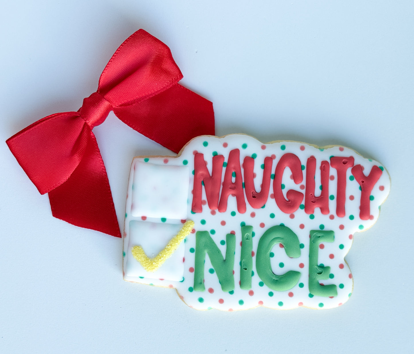 Christmas/Holiday - Naughty or Nice Cookie Plaque