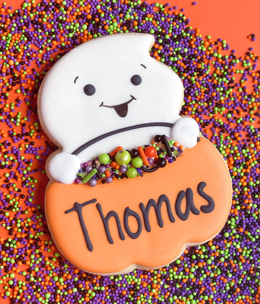 Halloween - Personalized Trick-or-Treat Ghost